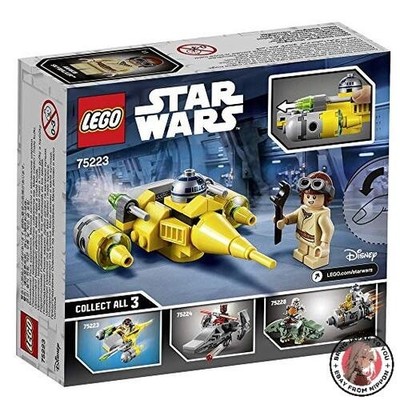 LEGO Star Wars Naboo Starfighter Microfighter 75223 Bausteine Spielzeug für...