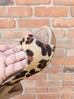Boden Leopard Calf Hair Studded Wooden Platform Heels Sandals EU 39 US 8 — photo 10