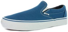 Vans Unisex Adult Classic SlipOn Shoes In Navy  Navy  Authentic New