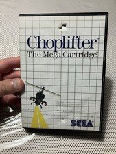 Choplifter (Sega Master System, 1986) Complete CIB- Tested Authentic