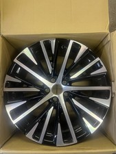 1X GENUINE 19 Inch 5X114.3 Lexus 20 Spoke Style Black Polished Wheel