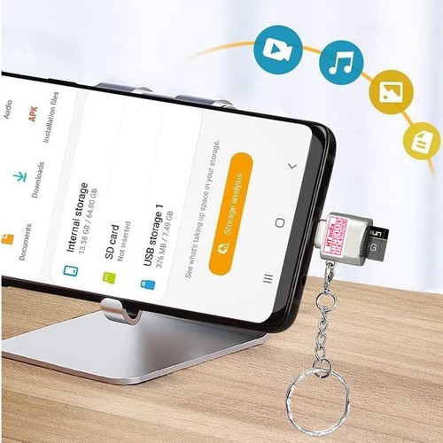 Adaptateur Lecteur de Carte Micro SD, USB Type C vers Lecteur de Carte Micro SD/TF Micro OTG - Photo 12/13