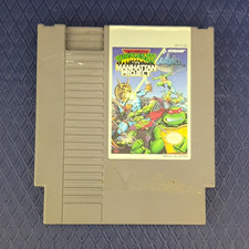 Teenage Mutant Ninja Turtles III Manhattan Project NES NTSC-U/C Tested Works