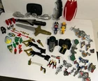 Vintage MMPR Power Rangers Parts Lot•Megazord+more•50+ Pieces
