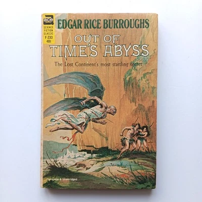 Out of Time's Abyss Edgar Rice Burroughs Caspak 1963 ACE-Books F-233 - Bild 1 von 4
