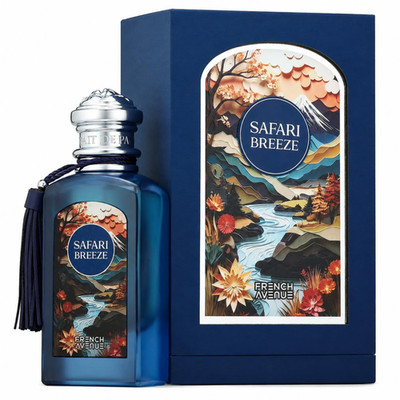 French Avenue Safari Breeze Eau de Parfum, Floral Fruity Fragrance, 100ml