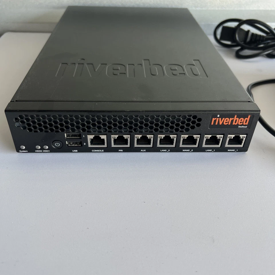 Riverbed Steelhead CX-570 Series cxa-00570-b020 With Adapter - Image 2 of 4