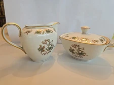 Franconia SUGAR AND CREAMER pair