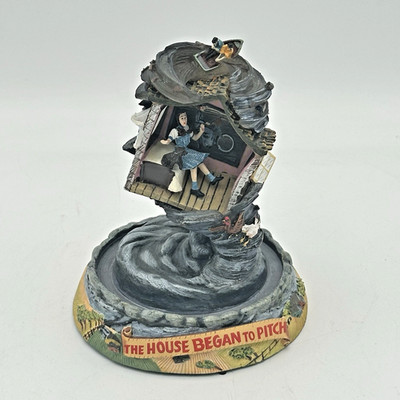 Franklin Mint 1995 The Wizard of Oz The House Began to Pitch Music Box