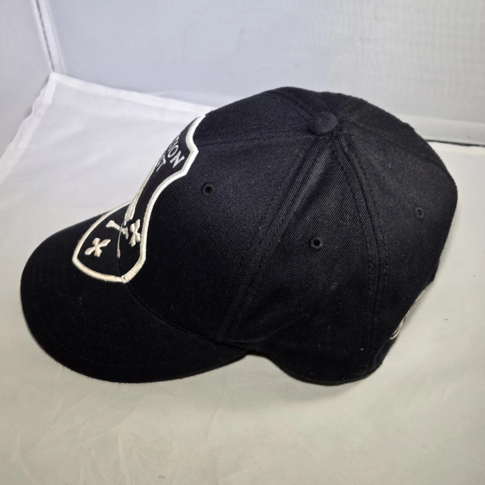 Gorra de béisbol vintage Y2K Affliction sombrero negro calavera Flexfit adulto 6 7/8-7 1/4 Foto 2 de 4