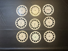 Vintage View-Master Reels - Lot VM-27 containing 9 reels