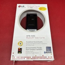 LG Bluetooth Solar Car Kit HFB-500- New
