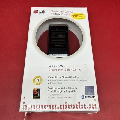 LG Bluetooth Solar Car Kit HFB-500- New