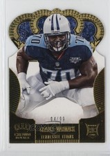2013 Panini Crown Royale Gold Die-Cut Crown 4/99 Chance Warmack #116 v4w