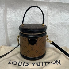 Louis Vuitton Cannes Monogram Leather Bag Handheld Shoulder Crossbody