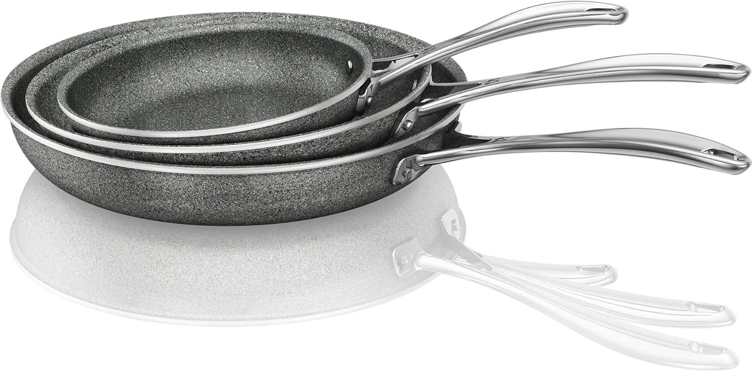 Henckels Capri Granitium Aluminum Nonstick Fry Pan/Skillets Set 3-piece
Opens in a new window or tab