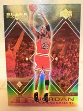1999-00 Upper Deck Black Diamond Michael Jordan Diamond Gallery #DG3 Bulls HOF