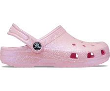 CROCS CLASSIC GLITTER CLOG KIDS PINK TWEED GLITTER (206993-6SO)