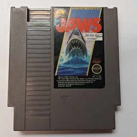 Jaws Nintendo Entertainment System NES Game Cartridge ................R2S2B3