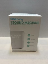 Frida Baby 3-in-1 Bluetooth Sound Machine  Sleep Trainer  Nightlight NEW