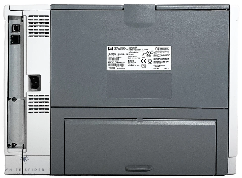 HP LASERJET P3005DN NETWORK DUPLEX FAST 35PPM A4 MONO WORKGROUP LASER PRINTER - Image 3 of 4