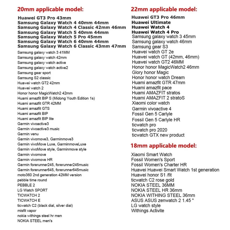 不锈钢表带 适用于三星 Galaxy Watch 653 41/45 毫米 42/46 毫米 Gear S3 — 第 2/4 张图片