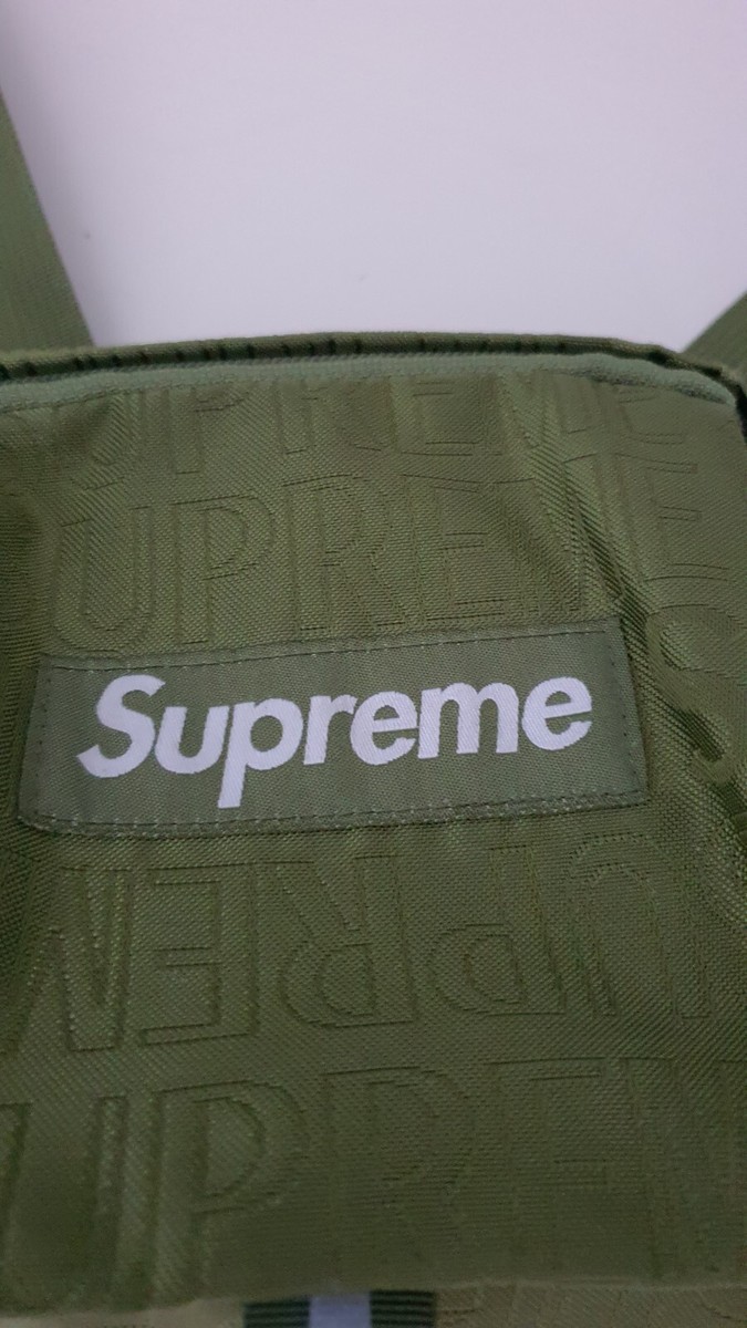 SS19 Supreme olive shoulder bag cordura fabric green | eBay SS19 Supreme olive shoulder bag cordura fabric green | eBay
