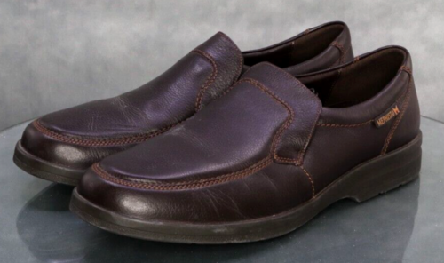 Mephisto Air-Jet Jakin $280 Men's Casual Loafers Shoes Size 12 Leather Brown