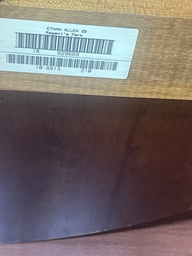 Ethan Allen Round End Table Chairside Table Regents Park End Table READ PROJECT - Picture 5 of 24