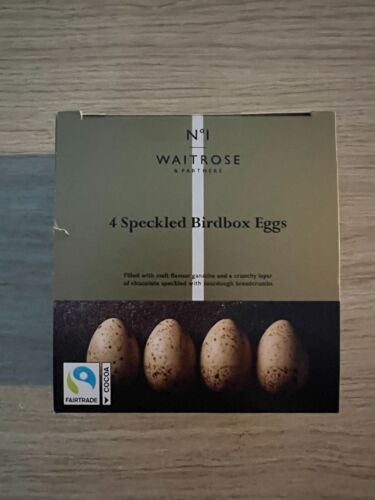 Waitrose Easter Speckled Bird Box Eggs 150g | Limited Edition Chocolate - Picture 1 of 1