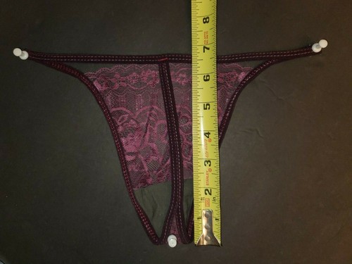 Thong Panty Floral Lace Variety Women's One Size Fits Most ( Run Small ) - Picture 16 of 24