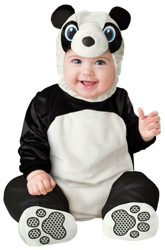 COSTUME CARNEVALE INCHARACTER BABY PANDA TOP QUALITY 12/18 MESI | eBay