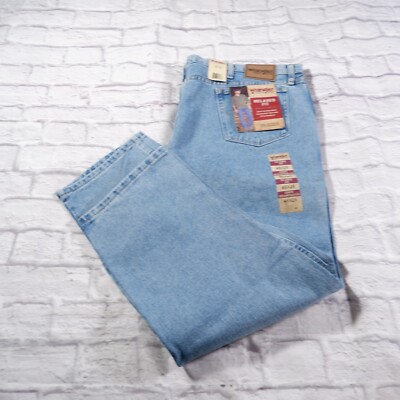 Wrangler Men's Big Rugged Wear Relaxed Straight Fit Jeans - Comfortable Five-Pocket Denim For Work Or Casual Wear