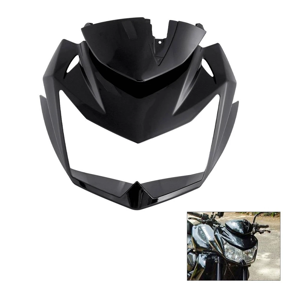 Upper Front Fairing Cowl Nose Fit For Kawasaki Z750 2007 2008 2009 2010 2011 12 - Image 2 of 4