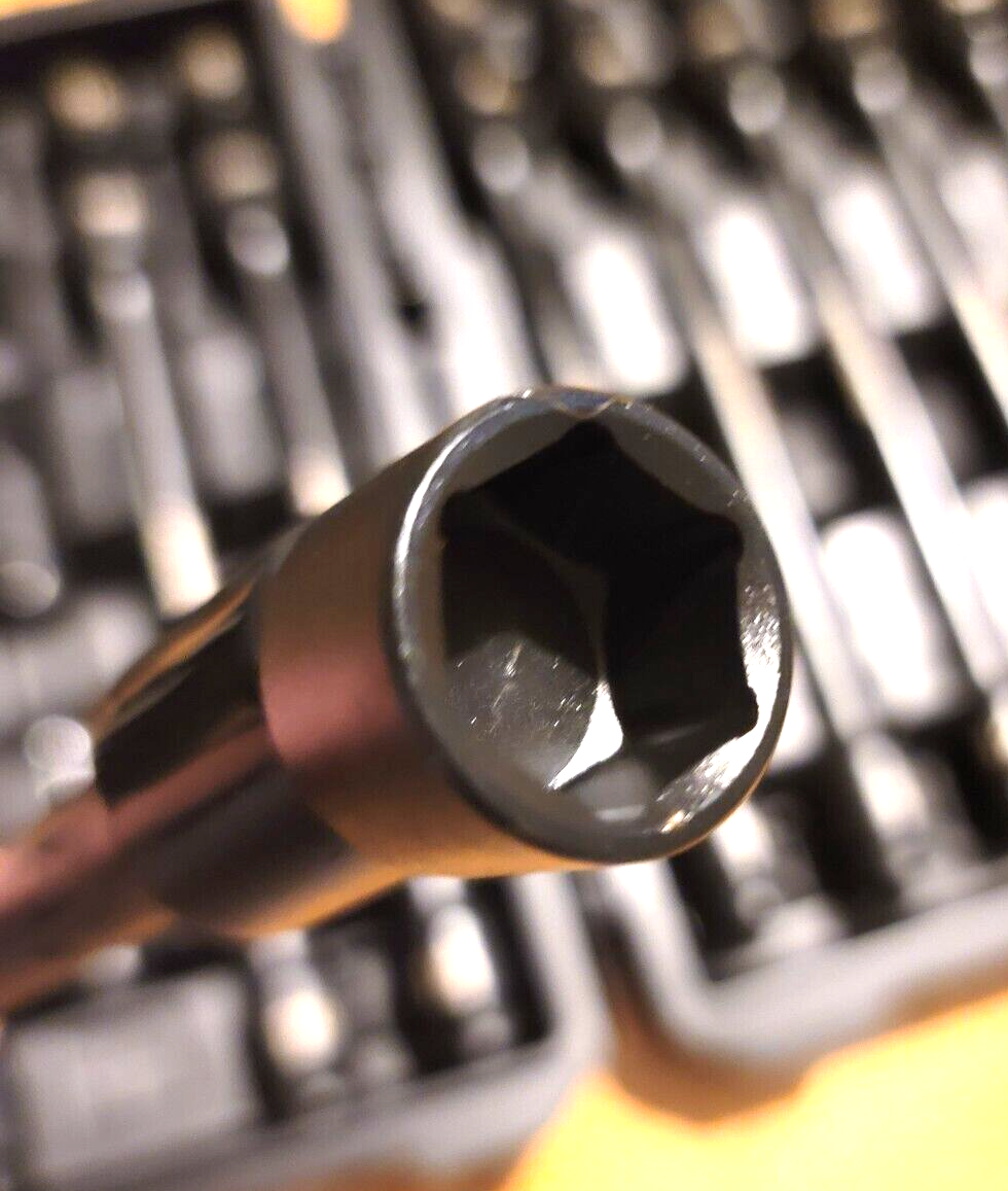 Astro 3/8" dr Metric 9" Long Pinless Universal Impact Extension Socket