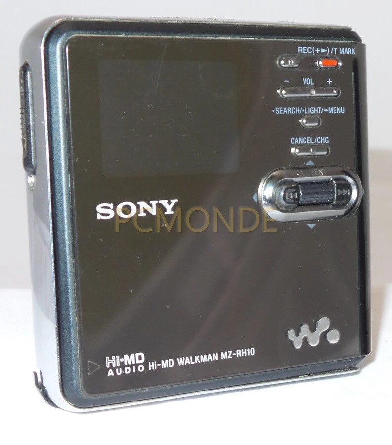 Sony MZRH10 Hi-MD Walkman Digital Music Player/Recorder (MZ-RH10/BM)