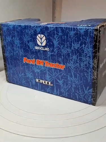 2002 ERTL 1/16 Diecast New Holland Ford 8N Farm Tractor New In The Box #13612 - Video 1 of 1