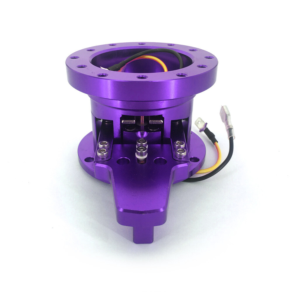 Flip Up Tilt safety lock Quick Release System Steering Wheel Hub Boss Kit Purple eBay