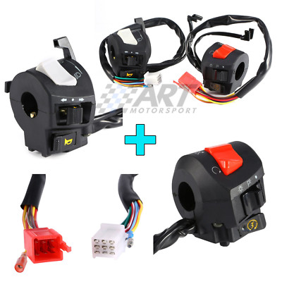 Interruptores para manillar de moto 22mm claxón encendido eBay