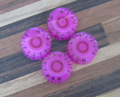 Set of 4 Purple LP Guitar Speed Knob Control Knobs for Epiphone Les Paul SG 