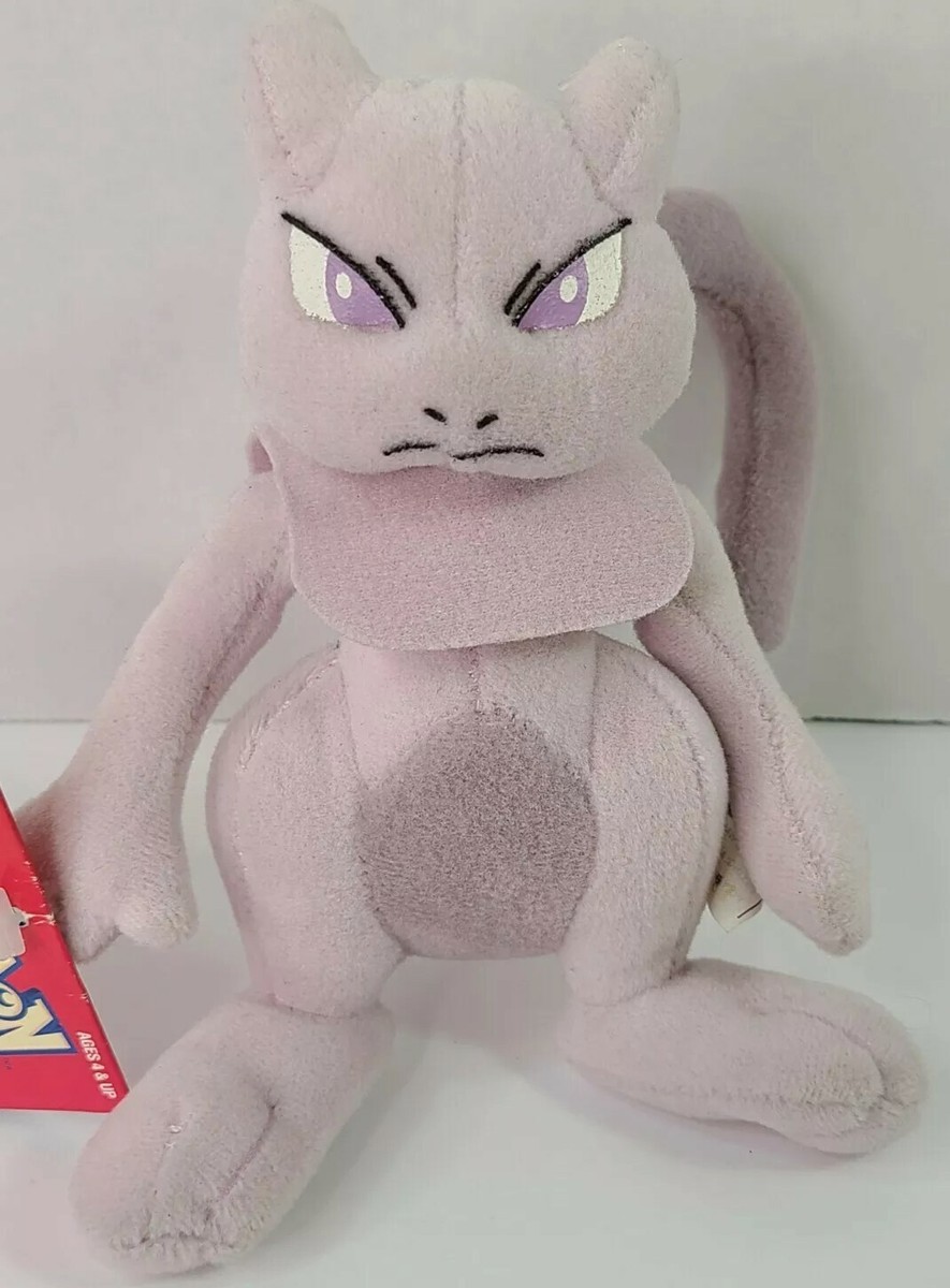 【赤タグ】TOMY ミュウ Mew Vintage Plush Retro Pokemon Plush Mew Vintage Play By Play Nintendo Stuffed Pink