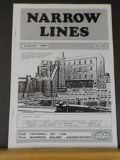 Narrow Lines Journal #40 1986 August Vulcan Vale Beddelert station drawing