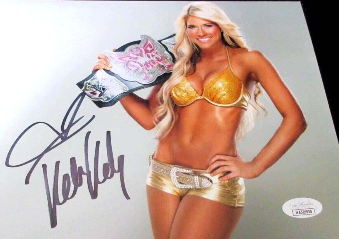 BARBIE BLANK KELLY KELLY SIGNED 8x10 PHOTO WWE DIVAS JSA COA | eBay