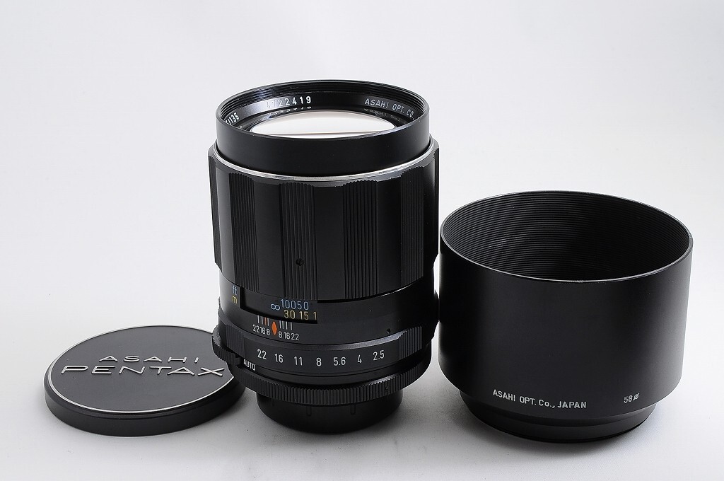 MINT】PENTAX Super Multi Coated TAKUMAR 135mm F/2.5 MF Lens