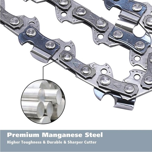3Pack 16" inch Chainsaw Saw Chain 3/8"LP .043 Gauge 55DL Fit for Stihl MS210 - Picture 11 of 11