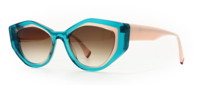 Face a Face CLONE 2 1485 Prism Turquoise Transparent / Brown Gradient Sunglasses