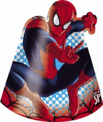 Marvel Merchandising: Procos Party - Ultimate Spider-Man - 6 Mützen