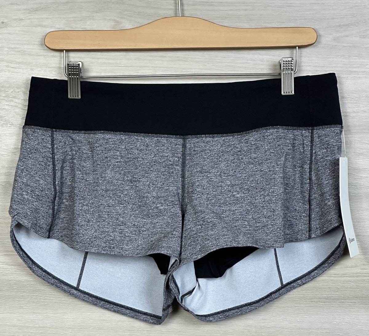 Lululemon Speed Up LR Short 2.5” Lined Size 8 Heather Lux Multi