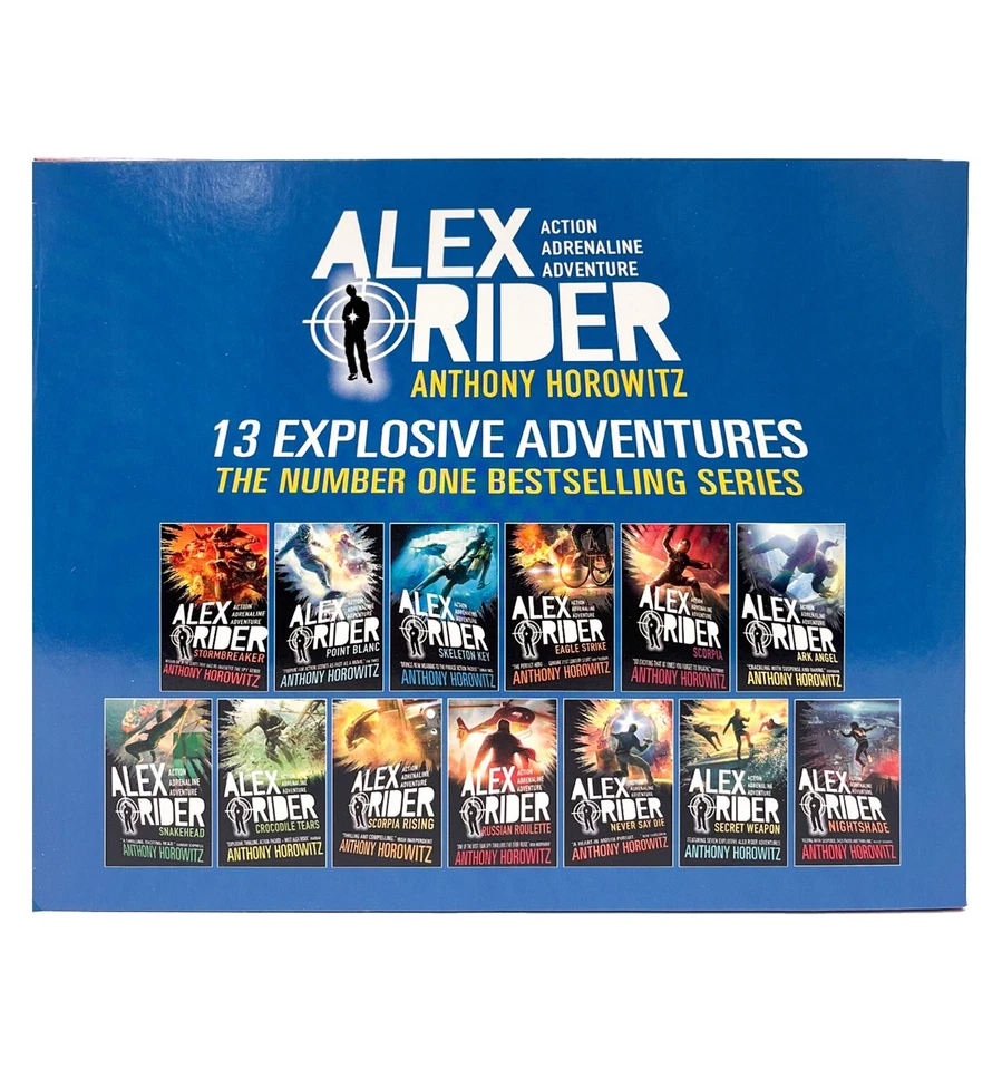 Alex Rider 13 Books Collection Box Set Anthony Horowitz Never Say Die, - Image 4 of 4