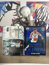 2025 Topps Panini Jayson Tatum Celtics Inspirational Winner Stays 2Card Lot NBA